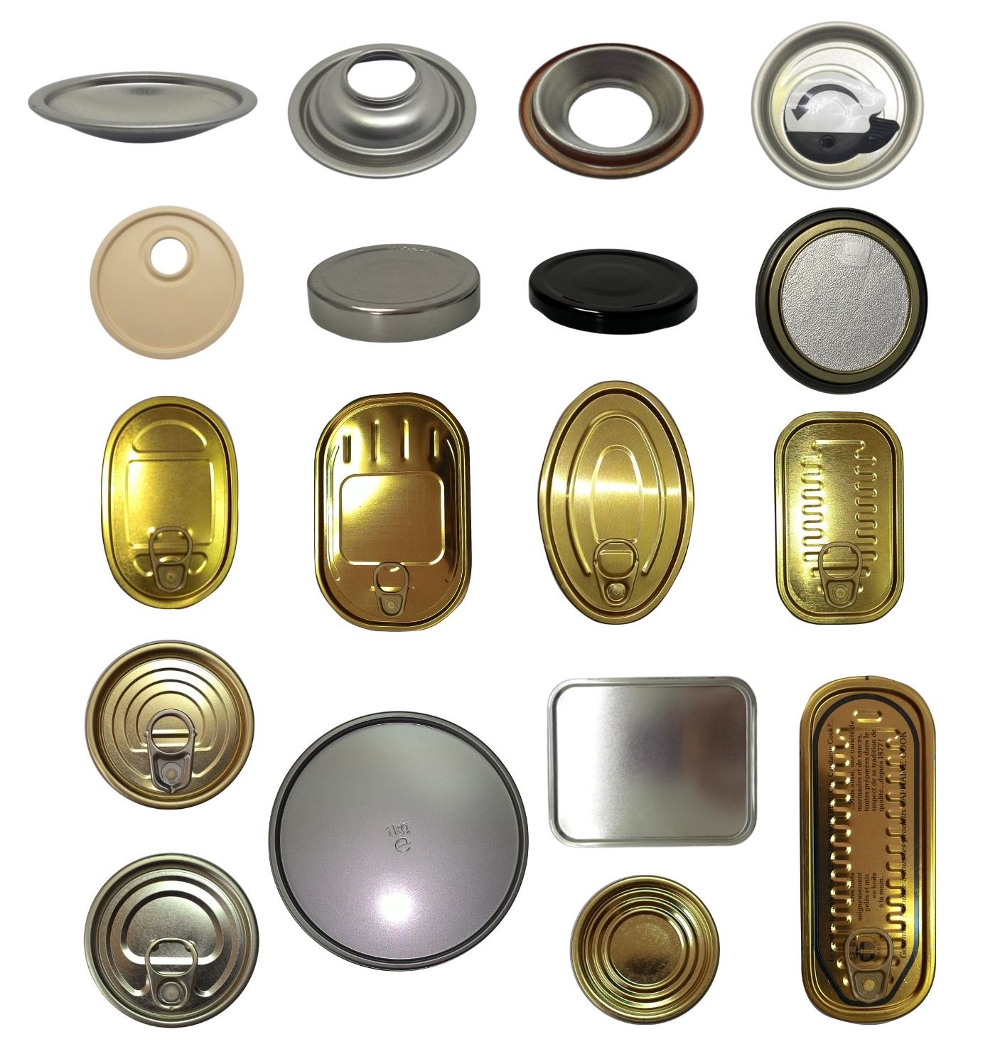 Can ends, twist-off caps, cones, domes and rectangular and oval easy-open ends that the IS9020TMR end adapter can enamel rate